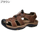 スポーツサンダル つま先保護 メンズ 水陸両用 春夏用 ウォーターサンダル 大きいサイズ アウトドア スニーカー 耐衝撃 速乾 履き心地 滑り止 マジックテープ 調整可 おしゃれカ ジュアル 運動 運転 外履き