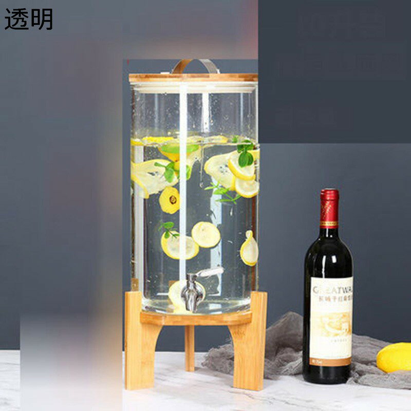 麦茶ポット リットル 冷水筒 冷蔵庫ポット ガラス ウォーターピッチャー 熱湯可 広口デザイン 耐熱 耐..