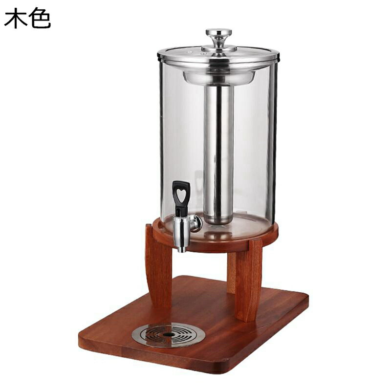 ドリンクサーバー ピッチャー 蛇口付き ディスペンサー 大容量 ガラスポット 耐熱 貯蔵タンク 飲料ボト..