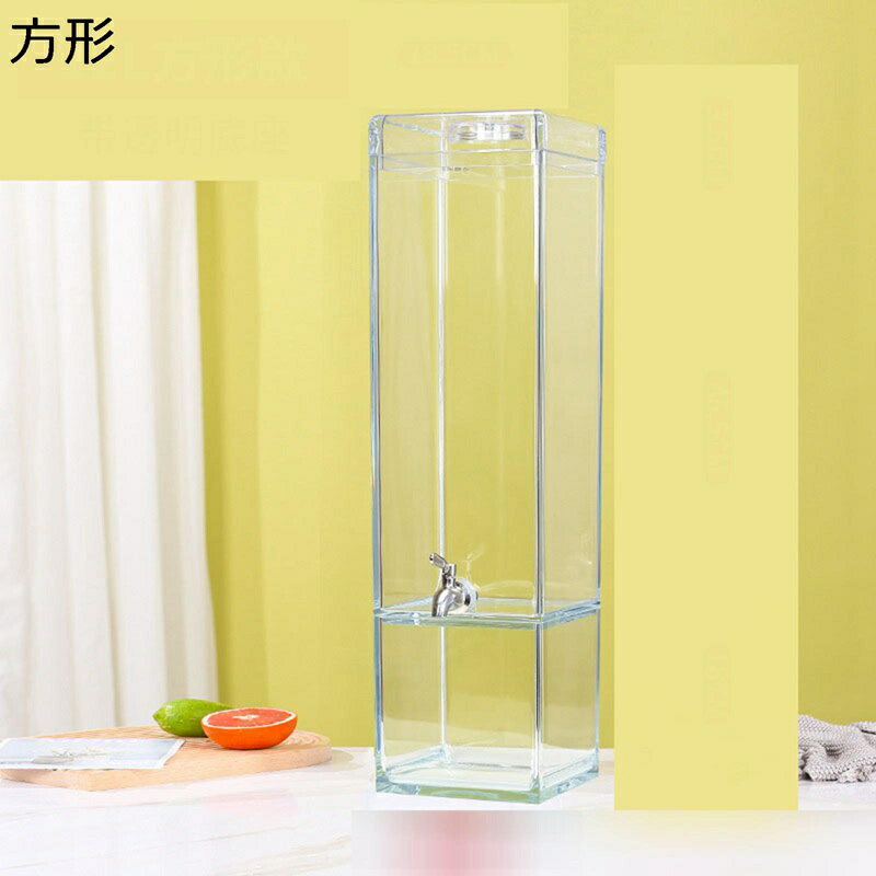 ドリンクサーバー 冷水筒 貯蔵タンク 温冷飲料ディスペンサー 大容量 耐冷 耐熱 透明 果実酒 フルーツティー レモネード 冷水ポット 麦茶ポット お茶ポット 保存容器 飲料収納 花茶 レストラン