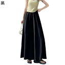 ワイドパンツ ガウチョパンツ キュロットスカート レディース ロング丈 Aライン 春 夏 体型カバー 着痩せ ゆったり 薄手 スカーチョ スカンツ エレガント シンプル ウエストゴム デート 日常 街着