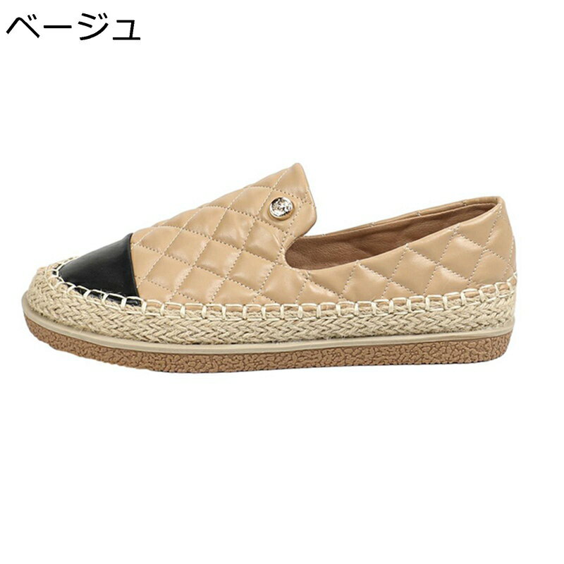 モカシン ドライビングシューズ レディース カジュアルシューズ 切り替え 編み込み 大きいサイズスニー..