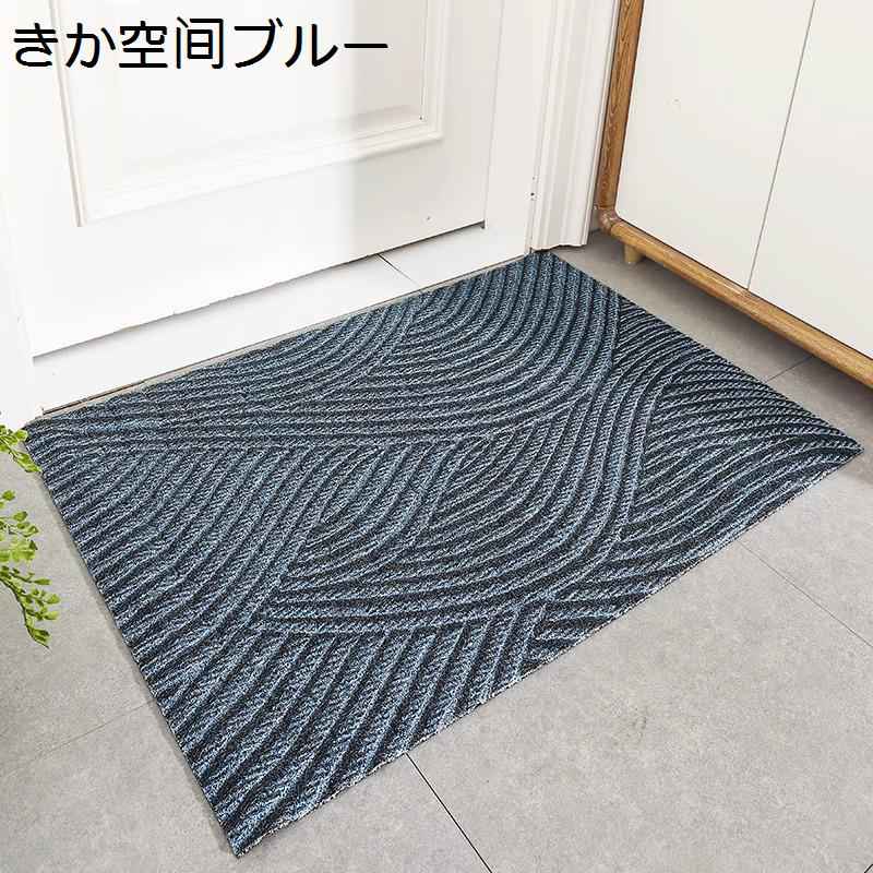足拭きマット 業務用 玄関 ウェルカムマット 滑り止め モダン 大判 幾何柄 屋外 カーペット ずれない 吸水 保温性 家庭用 防ダニ 抗皺耐熱 耐久性 フローリング チェア 出窓 応接間 自由にカット