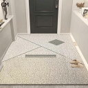 玄関マット 北欧風 泥落としマット 滑り止め モダン 床保護 キッチン カーペット ノンスリップ 屋外 室内 ウェルカムマット 耐水性 通気性 速乾性 diy可...