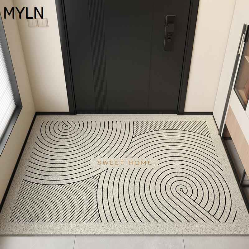 玄関マット 屋外 ドアマット 滑り止め モダン 床保護 キッチン カーペット ノンスリップ 調湿 pvc ウェルカムマット 耐水性 通気性 速乾性 カット可能 和室 洋室 ホテル 出入り口