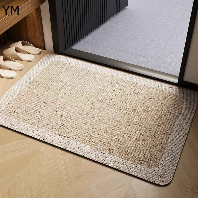 玄関マット 屋外 室内 足拭きマット 滑り止め モダン フロアマット 台所 カーペット 折り畳み可能 防汚防油 エントランスマット 無臭 防音 掃除が簡単 diy可能 玄関 洗面台 脱衣所