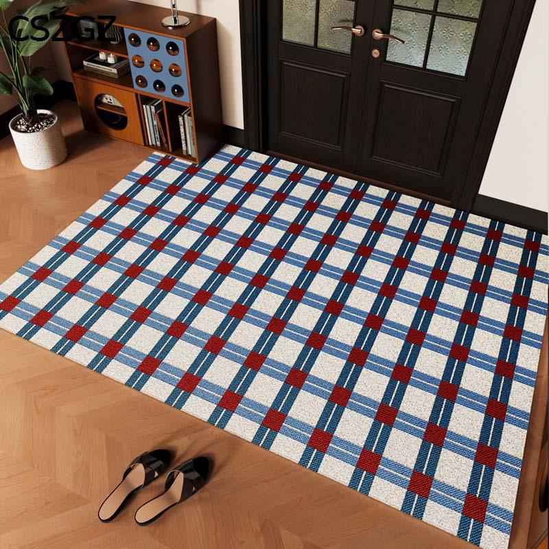 玄関マット 屋外 足拭きマット 滑り止め 北欧風 床保護 キッチン 幾何 カーペット 洗える 厚手 抗菌 ウェルカムマット 耐磨耗 インテリア 色落ちなし カット可能 玄関 洗面台 脱衣所