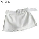 ミニスカート キュロット ショートパンツ レディース 2in1 インナー付き おしゃれ ショーパン スカート風 ゆったり Aライン 着痩せ 薄い カジュアルボトムズ 韓国 INS ショーツ 膝上丈 お出かけ