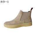 本革 厚底ブーツ スエード チェルシーブーツ アンクル丈 ハイカット メンズ サイドゴア 牛革紳士靴 ノンスリップ 耐磨耗 通気 ぶらつく 軽量 防水性 痩せ ファッション かっこいい カジュアル