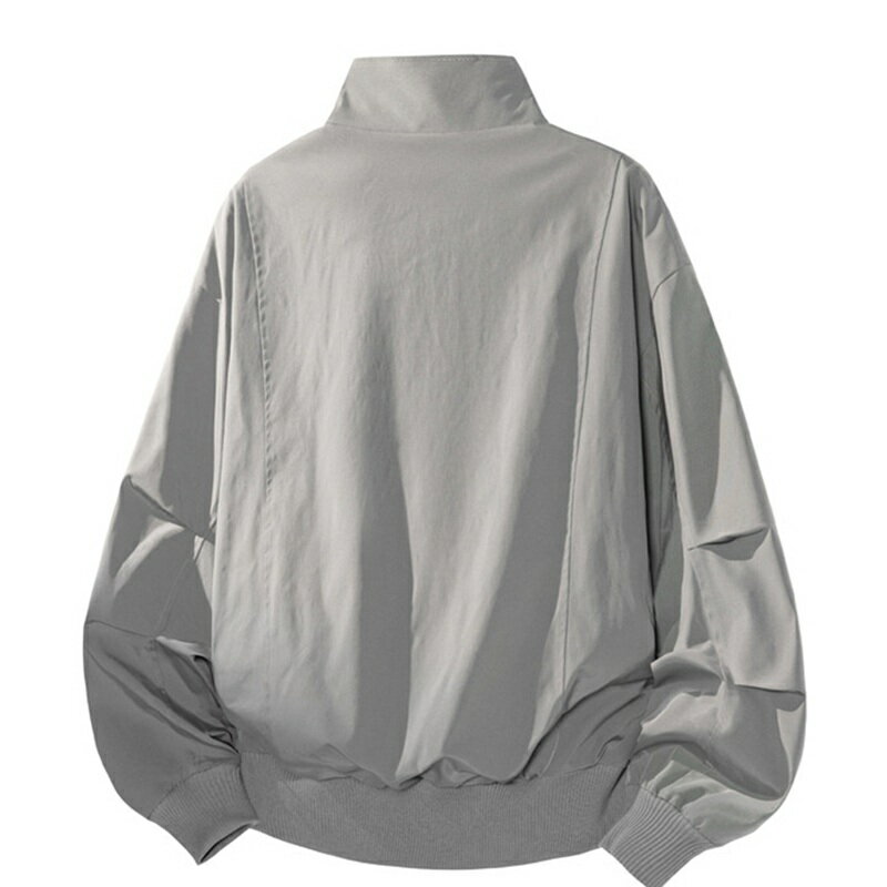 メンズ ジャケット 立ち襟 ジャンパー カジュアル ビジネス 防風防寒 ゆったり 春秋 ジッパー ブルゾン おしゃれ フライトジャケット デイリー スポーツ バイク用