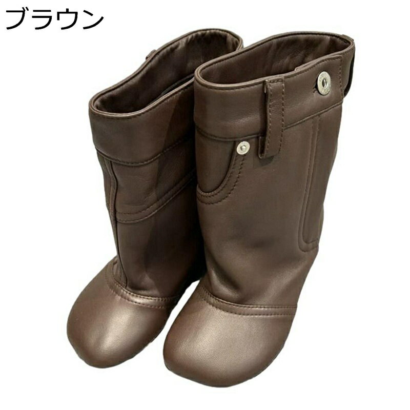 ロングブーツ ゆったり筒幅 レディース ジョッキーブーツ 足細 スクエアトゥ フラット 柔らかい 膝高 長靴 脱げない 韓国 アメカジ 秋冬 ソフト 防滑 カジュアル ストリート バイク用 フェス