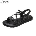 ビーチサンダル サンダル フラット レディース 厚底 お花飾り クロスストラップ 編み込み かわいい 夏靴 カジュアル ファッション 軽便 軽量 歩きやすい 履...