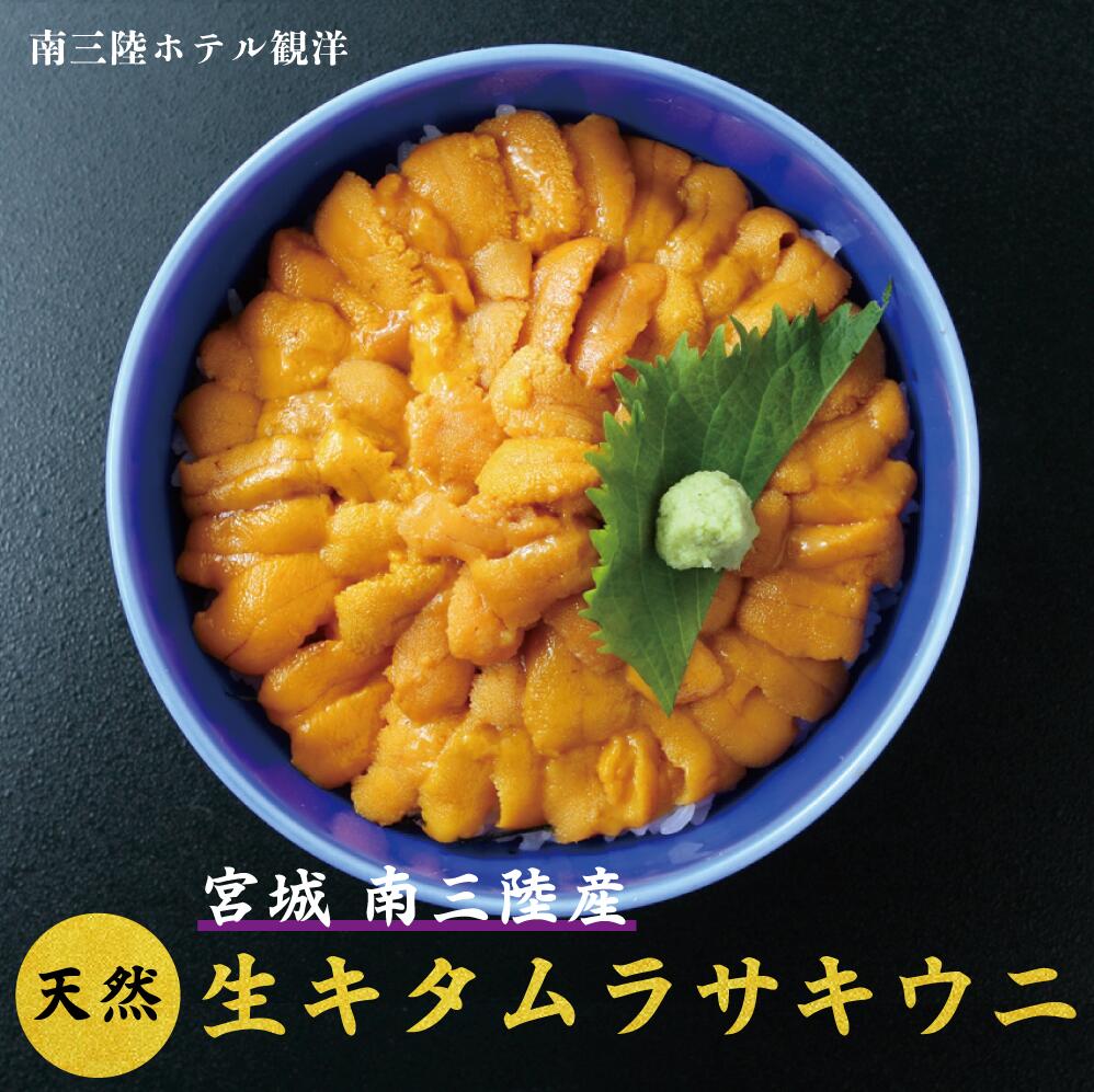 宮城県産 三陸産 生うに ウニ 160g 塩水パック ムラサキウニ 80g×2パック 送料無料 南三陸ホテル観洋 夏の名物 南三陸 キラキラ ウニ丼 無添加 塩水ウニ グルメ ミョウバン不使用 三陸 雲丹 高級 海産物 お取り寄せ グルメ 敬老の日 ギフト