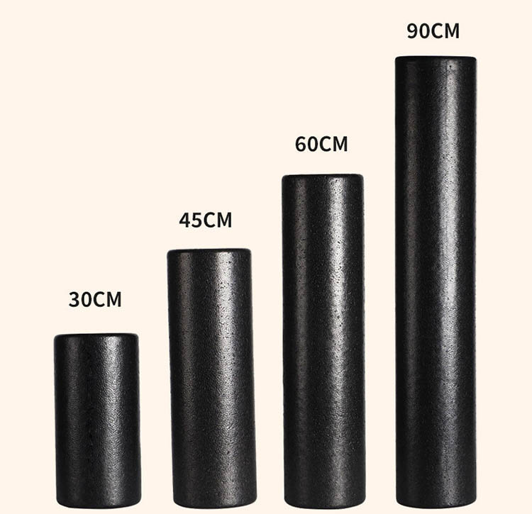 あべ商会　楽天市場店のストレッチ用ポール ヨガポール ロング 30cm 45cm 60cm 90cm 筋膜リリース フォームローラー 体幹 ストレッチ 効果 ボクササイズ ピラティス ヨガ エクササイズポール｜アングル2