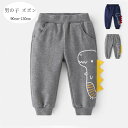 韓国子供服 男の子 恐竜柄 ズボン ボトムス ロングパンツ 春着 秋着 夏着 キッズ カジュアルパンツ ネイビー グレー 普段着 通学着 通園着 兄弟 双子 幼...