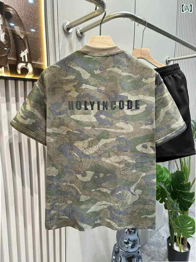 メンズ ファッション 春夏 秋冬 かっこいい オシャレ モテ 男性用 紳士服 服 韓国 シンプル 大人 アメリカン ウォッシュ 加工迷彩 半袖 快適 カジュアル トップスイン ラウンドネック T シャツ メンズ ファッション 春夏 秋冬 かっこいい オシャレ モテ 男性用 紳士服 服 韓国 シンプル 大人 アメリカン ウォッシュ 加工迷彩 半袖 快適 カジュアル トップスイン ラウンドネック T シャツ