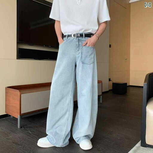 メンズ ファッション 春夏 秋冬 かっこいい オシャレ モテ 男性用 紳士服 服 韓国 シンプル 大人 不規則 ジーンズ 細身 パンツ ボーイズ クール ストリート パンツ メンズ ファッション 春夏 秋冬 かっこいい オシャレ モテ 男性用 紳士服 服 韓国 シンプル 大人 不規則 ジーンズ 細身 パンツ ボーイズ クール ストリート パンツ