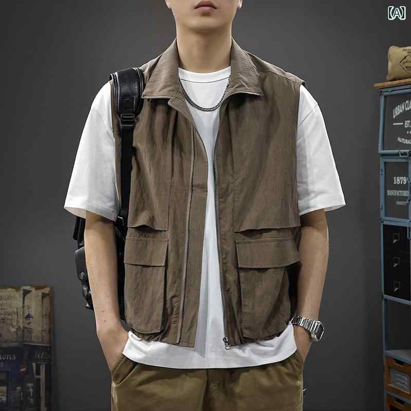 メンズ ファッション 春夏 秋冬 かっこいい オシャレ モテ 男性用 紳士服 服 韓国 シンプル 大人 レト..