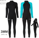 3mm ウェットスーツ 女性 バックジップ ダイビング マリンスポーツ 連体水着 プロ おしゃれ 長袖 ダイバー レディース サーフィン ダイビングスーツ 防寒保温 セミドライ シュノーケリング フルスーツ 海底探険 鑑賞魚 水仕事 潜水服 XS-2XL