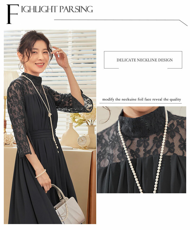 レディース ワンピース ロングワンピ 大きいサ...の紹介画像3