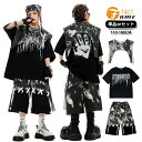キッズ ダンス衣装 迷彩 カーゴパンツ 半ズボン パンク風 グレー セットアップ ヒップホップ ストリート ファッション 韓国風 原宿系 ユニセックス 迷彩風 ノースリーブ シュール ショートパンツ カッコイイ チーム衣装 重ね着風 ハーフパンツ 男女兼用 上下セット HIPHOP