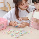 知育おもちゃ 創造力 女の子 ビーズ ハンドメイド 手作り 向上 ビーズおもちゃ 5歳 6歳 収納ケース付き おもちゃ アクセサリーキット おもちゃ 知育玩具 ...