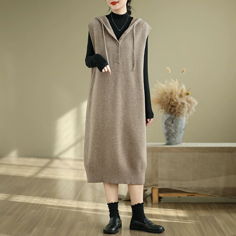 ロングワンピース ニット ジャンパースカート ワンピース ジャンスカ サロペット キャミワンピ 秋冬 き..