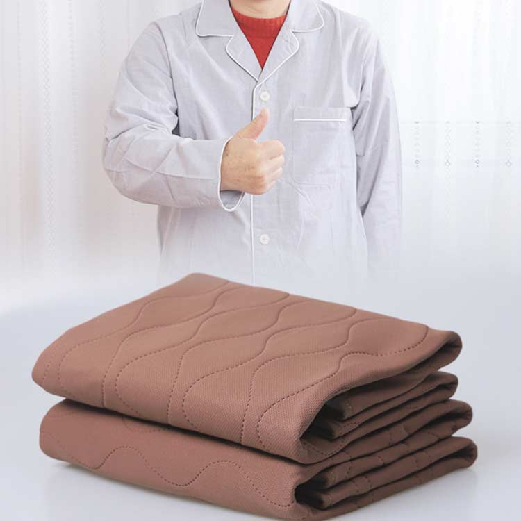 あべ商会　楽天市場店の5層 介護 防水シーツ 60x90cm おねしょシーツ 高齢者 おねしょシーツ 尿漏れ 失禁対策 40x45cm 尿もれシート おねしょ漏れシート 介護シーツ 妊娠 介護 寝汗 防水 通気 速乾 トイレトレーニング 丸洗い可 お手入れ簡単 お年寄り 吸水 キッズ ベビー 保育園 幼稚園｜アングル3