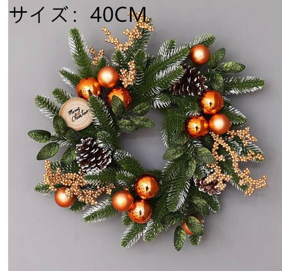 クリスマスリース クリスマスオーナメント ペンダント サンタクロース シーンペンダントクリスマスツリ..