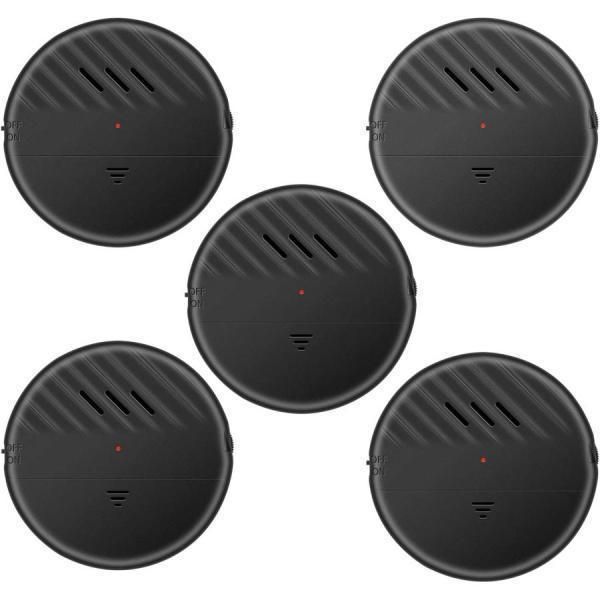 防犯アラーム 5個セット 防犯 窓 ドア 薄型 侵入防止 振動 大音量120dBアラーム 防犯グッズ アラーム ブザー 貼るだけ 超薄型