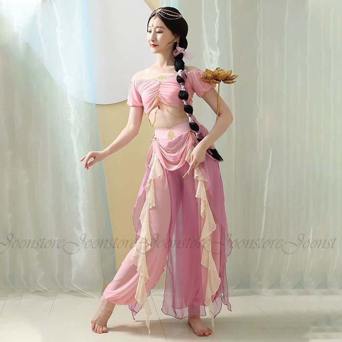 樂天商城 - ハロウィン衣装 大人 レディース プリンセス ドレス アラビアン衣装 ジャスミン コスプレ コスチューム 衣装 敦煌飛天 コスプレ衣装 アラビアン仮装 舞台衣裳 チョリ パンツ アラビアン 衣装 コスプレ衣装 コスチューム ステージ 衣装 ハロウィン 仮装 余興 イベント 撮影服