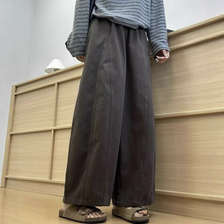 乐天商城 - ワイドパンツ レディース きれいめ 春夏 春 バルーンパンツ 夏 フレアパンツ スカンツ スカーチョ ガウチョパンツ ウエストゴム ポケット付き 無地 着痩せ 春夏 カジュアル ナチュラル 綿麻タッチ 涼しい 通気