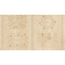 【Moda モダ】Bonheur De Jour-パネル(1P 約63cm)-13919-15L(リネン生地)(2A-04) 植物柄 ベージュ系 アンティーク キャンバス生地 French General フレンチジェネラル(3)