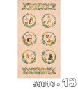 【Moda モダ】Effies Woods-パネル(1P 約60cm)-56010-13(2A-02) ピンク系 ブラウン系 グリーン系 動物柄 植物柄 文字柄 英字柄 コットン100% シーチング