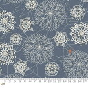 【Moda モダ】Spooky Darlings-RS5076-16M(メタリック加工)(2E-08) グレー ねずみ色 レース柄 くもの巣 蜘蛛 クモ ハロウィン Halloween コットン100% シーチング ruby star ルビースター【10cm単位販売】