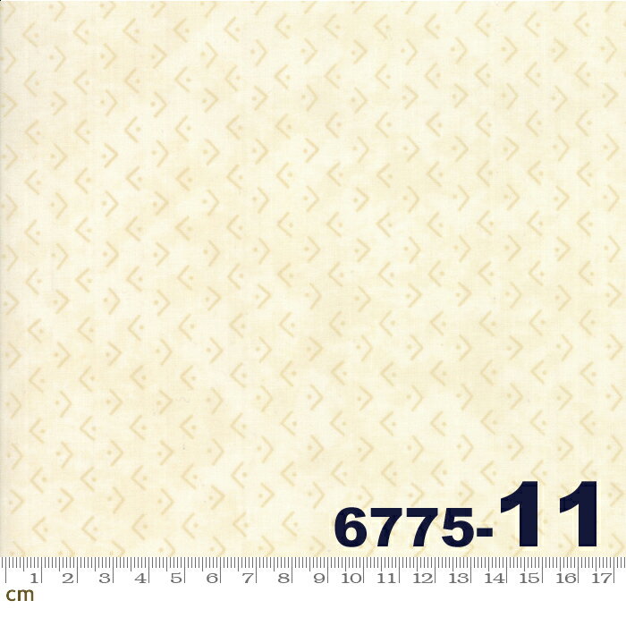 【Moda モダ】Winter Manor(ウィンター マナー)-6775-11(2C-05) ベージュ系 幾何学柄 クリスマス コッ..