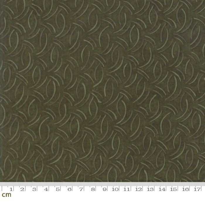 【Moda モダ】Winter Manor(ウィンター マナー)-6777-24(2C-05) オリーブグリーン系 植物柄 クリスマス..