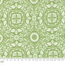 【Moda モダ】Christmas Stitched-20446-12(2E-05)イエローグリーン系 黄緑色 植物柄 アラベスク柄 クリスマス コットン100% シーチング【10cm単位販売】(3)