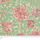 Best of Morris-8362-63(3F-18) Best of Morris William Morris ウィリアムモリス Honeysuckle ハニーサックル グリーン系 花柄 植物柄 コットン100% シーチング 