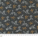 【Moda モダ】Rustic Gatherings-49202-15(2B-01) ブラック系 植物柄 幾何学柄 ヴィンテージ コットン100% シーチング【10cm単位販売】(3)