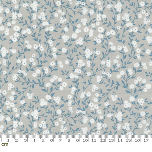 【Moda モダ】Old Glory-5201-12(2E-06) グレー系 ホワイト系 モノトーン 小花柄 フローラル コットン100% シーチング 【10cm単位販売】 【Moda モダ】Old Glory-5201-12(2E-06) グレー系 ホワイト系 モノトーン 小花柄 フローラル コットン100% シーチング 【10cm単位販売】