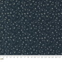 【Moda モダ】Chickadee Landing-9744-14(2E-06) ブルー系 つる草模様 植物柄 小花柄 コットン100% シーチング 【10cm単位販売】