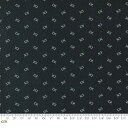 【Moda モダ】Chickadee Landing-9745-19(2E-06) ブラック系 植物柄 小花柄 コットン100% シーチング 【10cm単位販売】