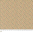 【Moda モダ】Chickadee Landing-9747-11(2E-06) ベージュ系 植物柄 リーフ柄 植物柄 コットン100% シーチング 【10cm単位販売】