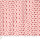 【Moda モダ】My Summer House-3042-16(2E-06) ピンク系 レッド系 小花柄 ドット柄 コットン100% シーチング【10cm単位販売】