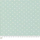 【Moda モダ】My Summer House-3046-13(2E-06) スカイブルー パステル ドット柄 水玉 シンプル コットン100% シーチング【10cm単位販売】