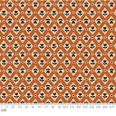 【Moda モダ】Favorite Flowers-R5148-11(2B-07) オレンジ ブラック チューリップ柄 チェック柄 小花柄 かわいい ルビースター コットン100%シーチング【10cm単位販売】