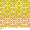 【Moda モダ】Favorite Flowers-R5148-13(2B-07) イエロー系 チューリップ柄 チェック柄 小花柄 かわいい ルビースター コットン100%シーチング【10cm単位販売】