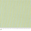 【Moda モダ】Shine-55677-22(2B-05) 細め 縦 ストライプ柄 シンプル 子供向け キッズ ベビー 入園 入学 アクアグリーン 110cm幅 コットン100%【10cm単位販売】