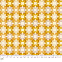 【Ruby Star】Woodland Park-RS1085-11(2A-05) moda 幾何学模様 星柄 キラキラ 万華鏡 イエロー系 ルビースター コットン100% シーチング 110cm幅【10cm単位販売】(3)